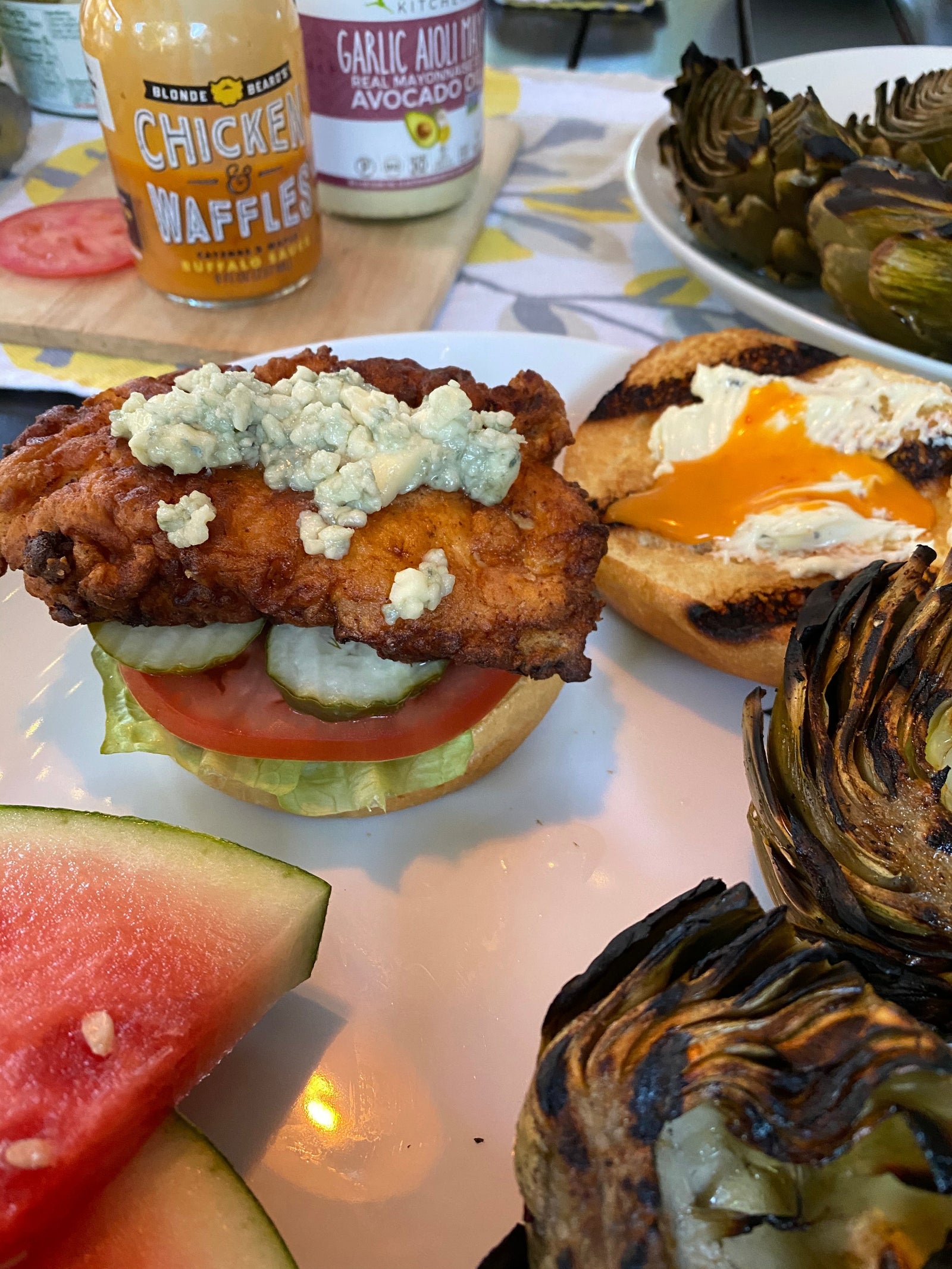 Buttermilk Fried Chicken Sandwiches