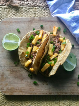 Smoked Paprika Rubbed Pulled Pork Tacos