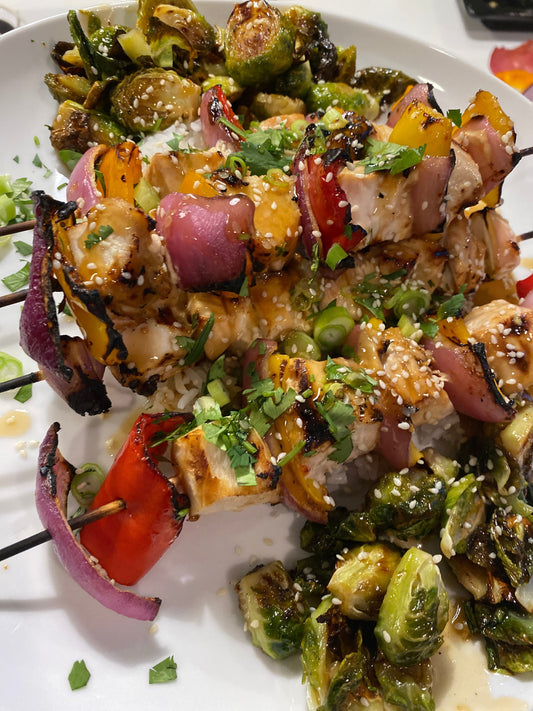 Teriyaki Mahi-Mahi Skewers
