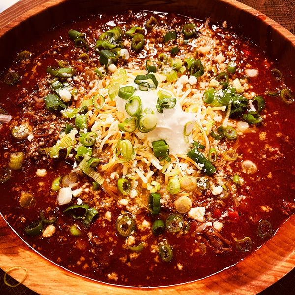 Hearty Grass-Fed Beef Chili