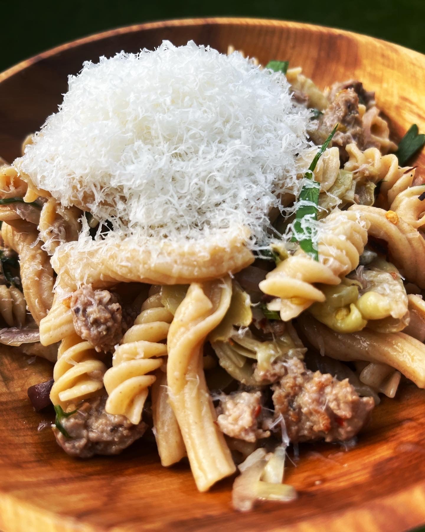 Tuscan Italian Sausage Pasta