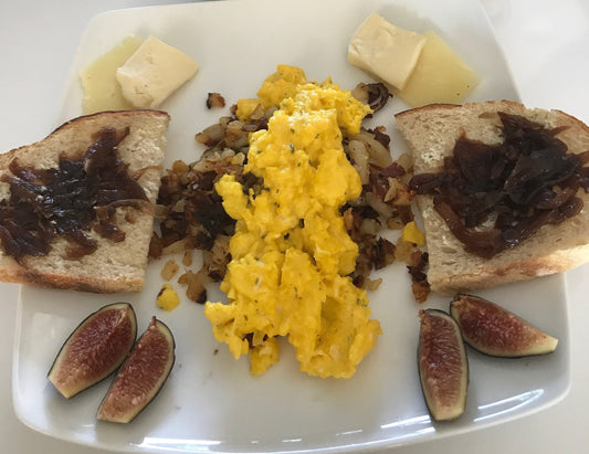 Simple Breakfast Soft Scramble