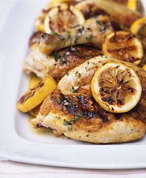 Grilled Lemon Garlic Oregano Chicken
