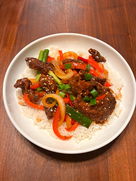 Crispy Chili Beef With Veggies