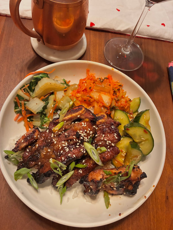 Galbi Styled Maui Korean Short Ribs