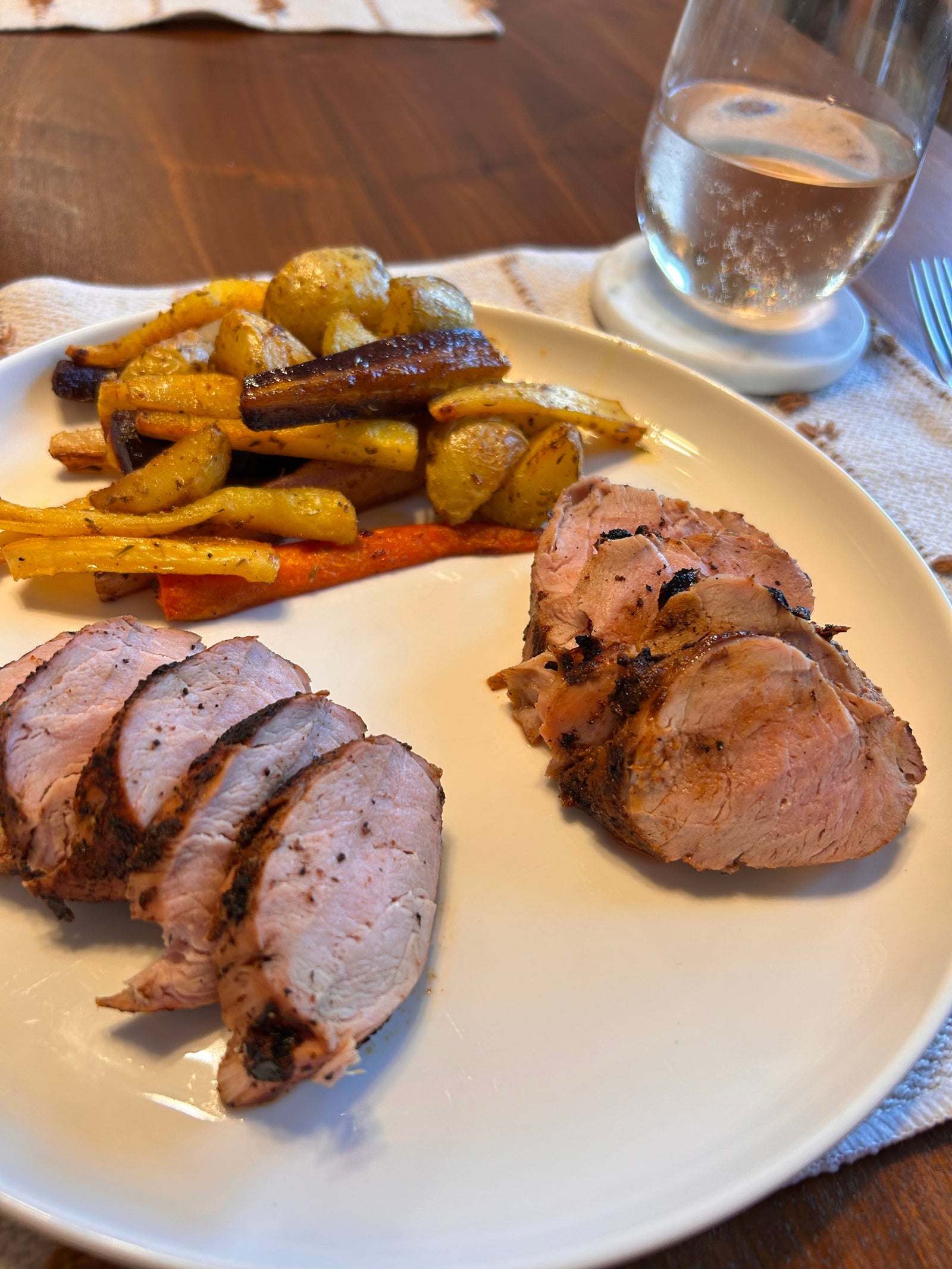 Grilled Pork Tenderloin With Coffee BBQ Rub