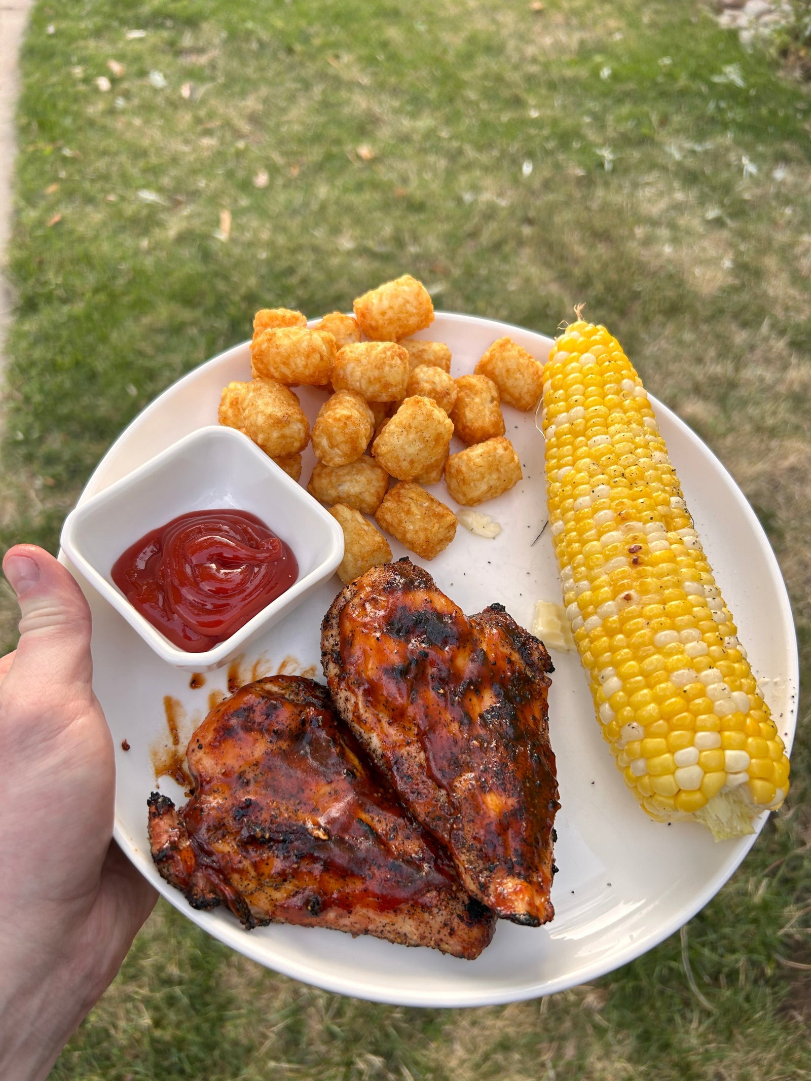 Grilled BBQ Chicken With Homemade Sauce