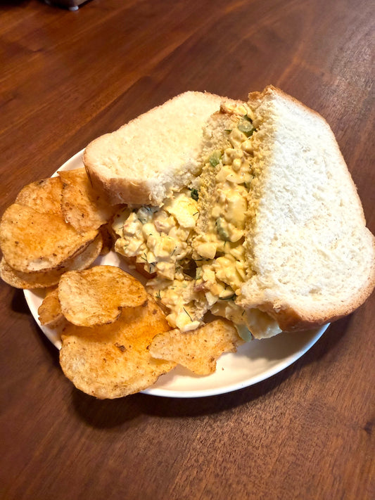 Loaded Egg Salad Sandwich