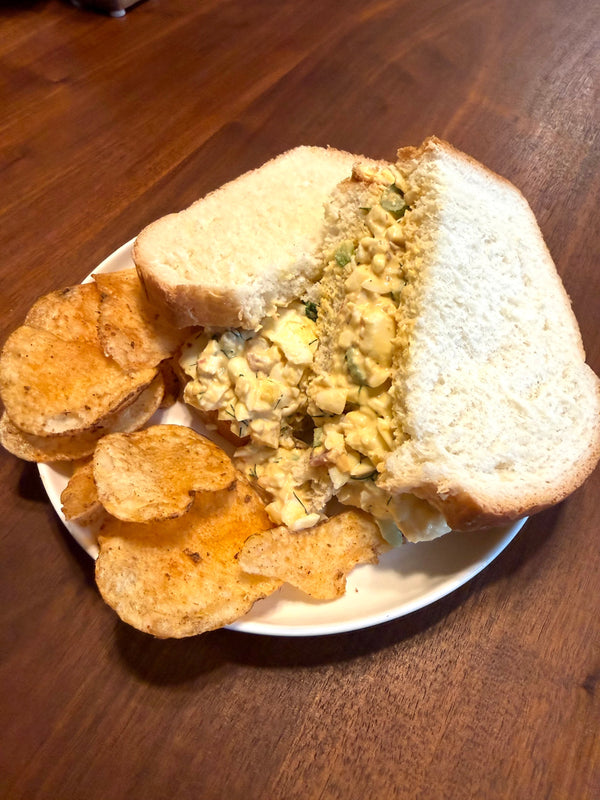 Loaded Egg Salad Sandwich