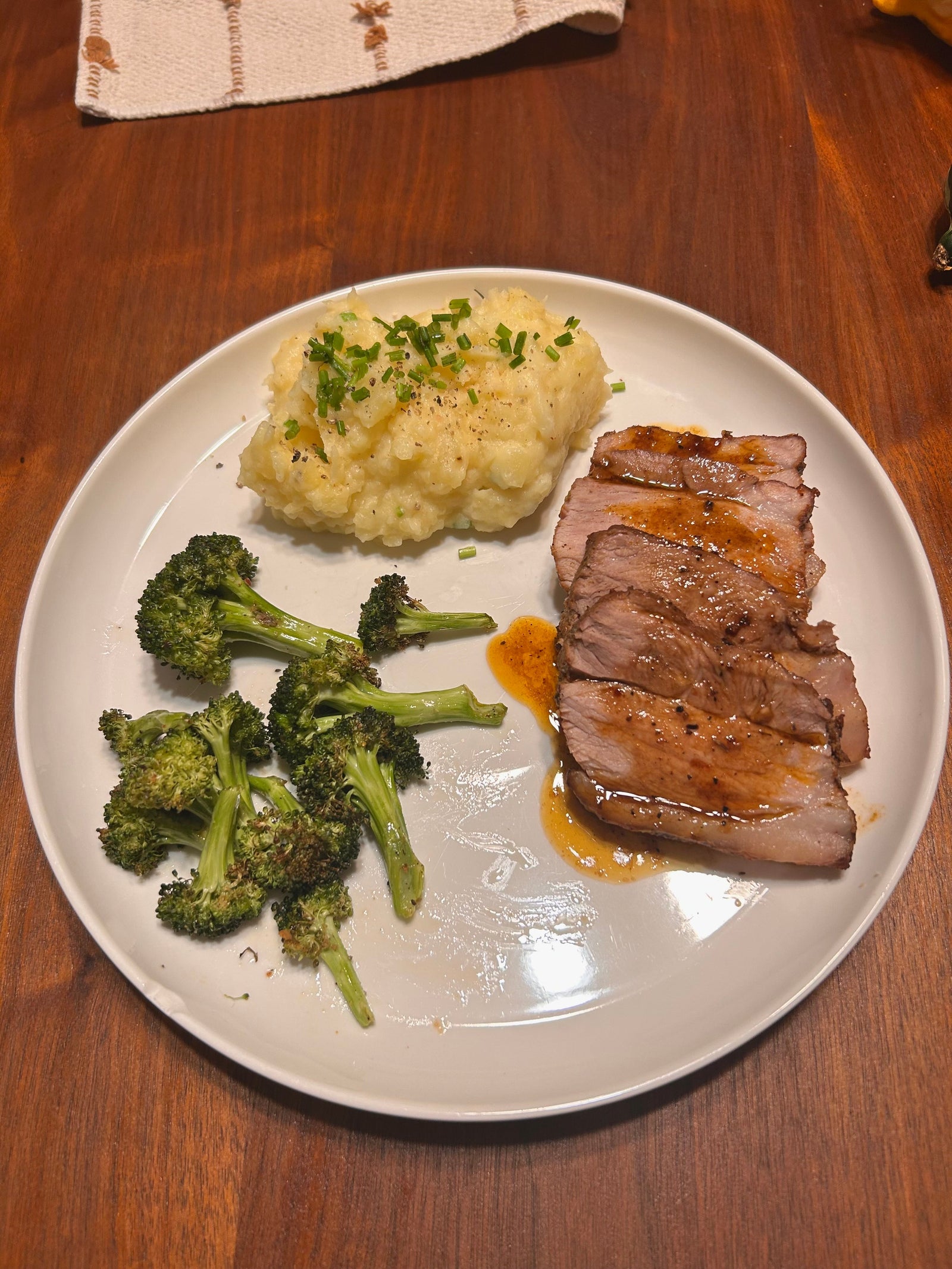 Herb Buttered Pork Loin Roast