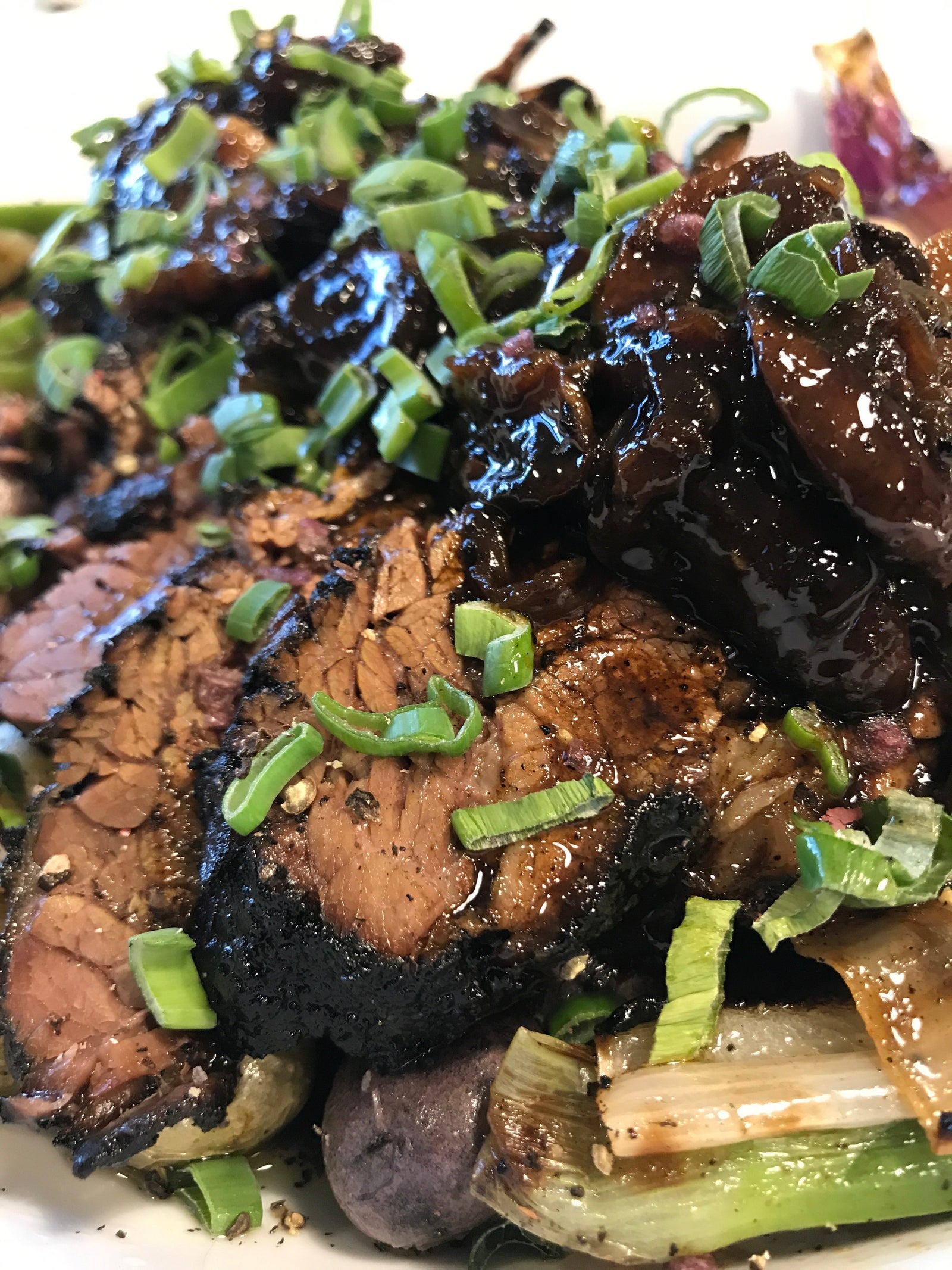 Oven Baked Brisket With Smoky Mushroom Onion Sauce