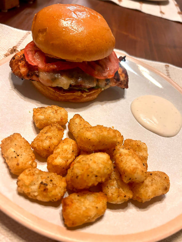 Crispy Chicken Sandwich With Homemade House Sauce