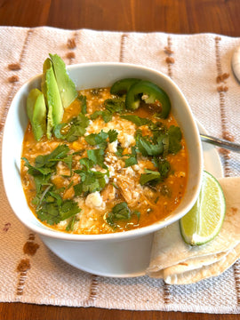 Southwest Creamy White Chicken Chili