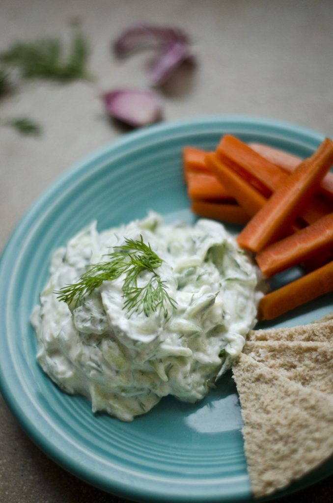 Homemade Fresh Tzatziki Sauce