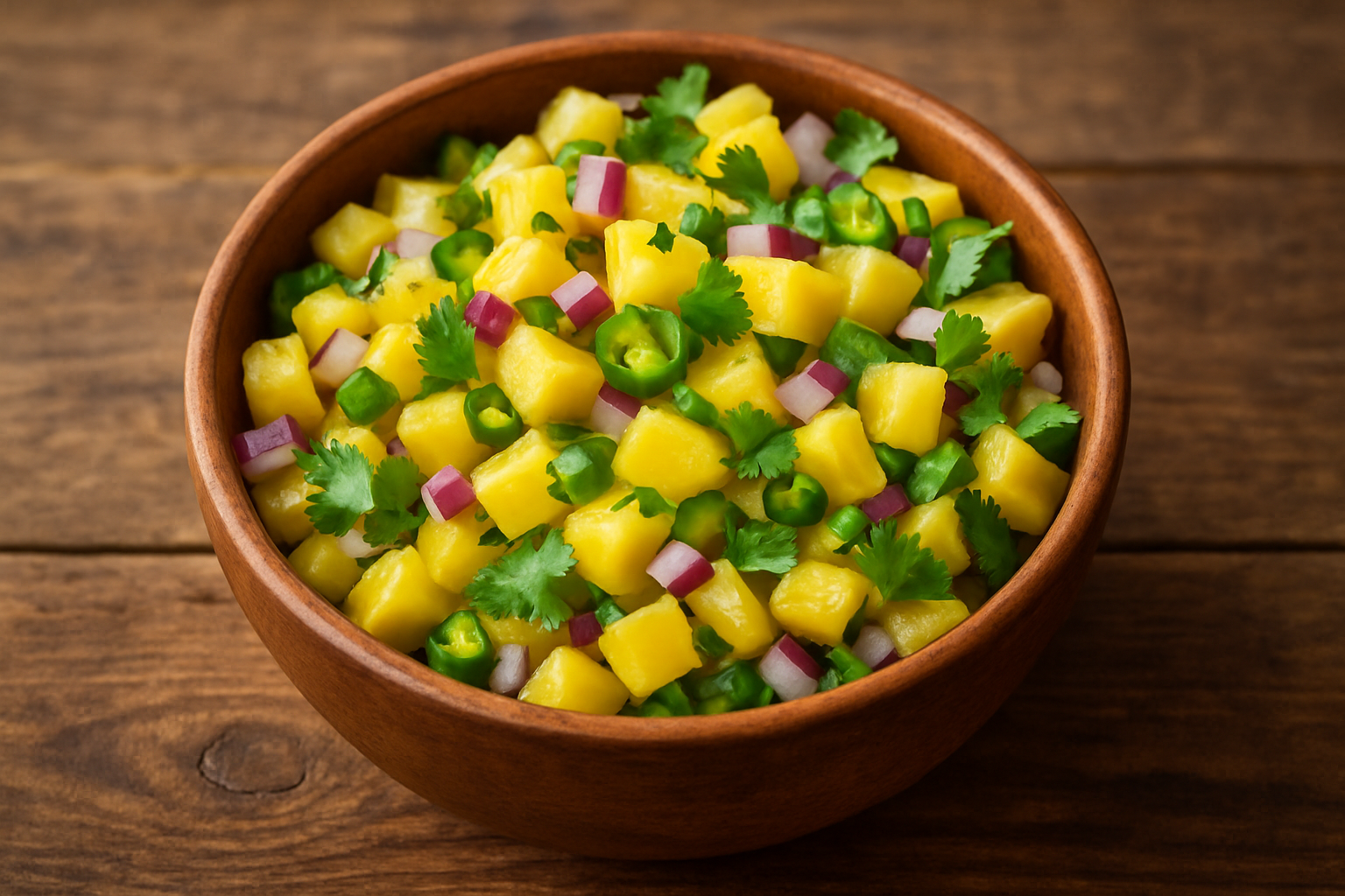 Pineapple Cilantro Salsa