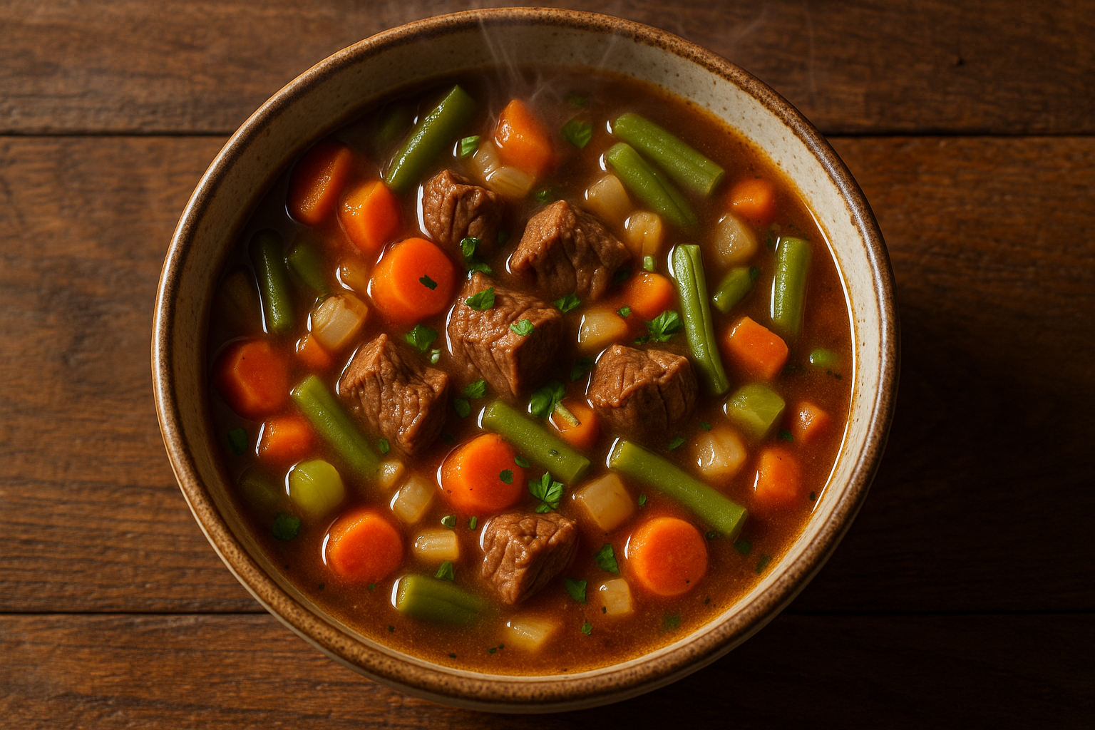 Hearty Old Fashioned Vegetable Beef Soup