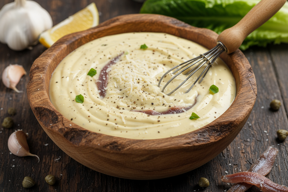 Homemade Caesar Salad Dressing