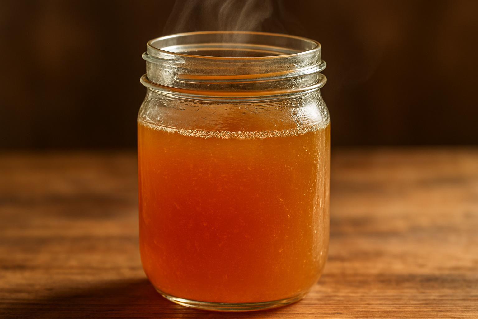 Homemade Pork Bone Broth