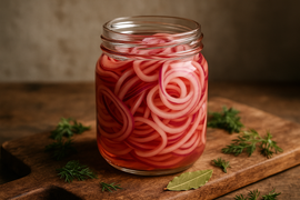 Quick Pickled Red Onions