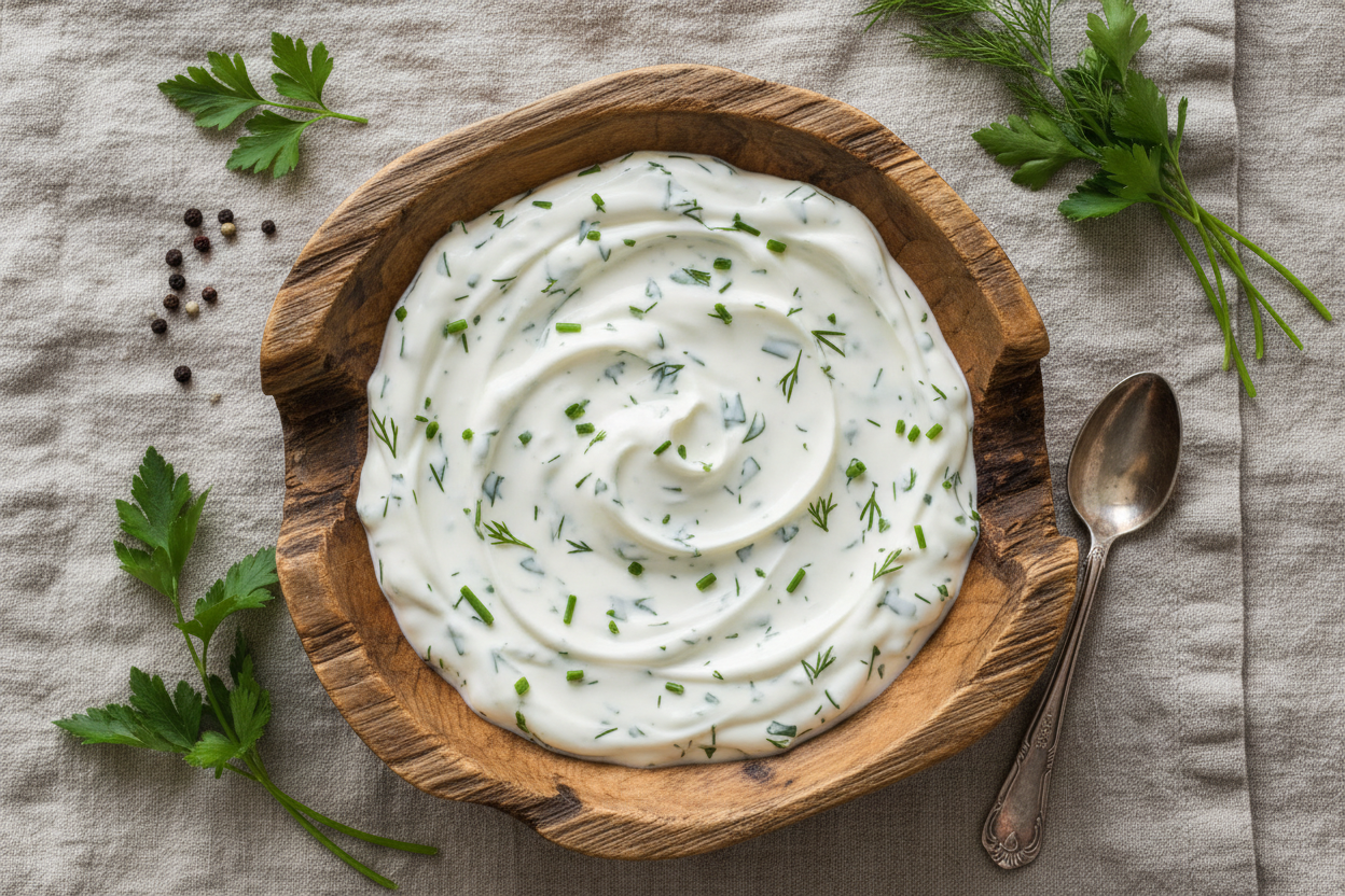 Classic Homemade Ranch Dressing