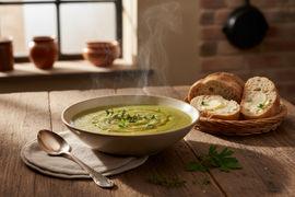 Beef Split Pea Soup With Marrow & Knuckle Bones