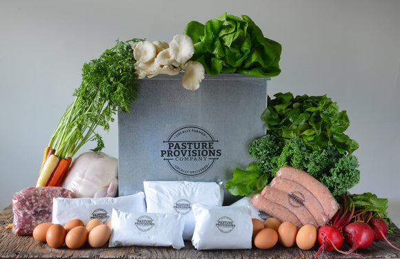 Large Mixed Meat, Veggie and Egg Basket