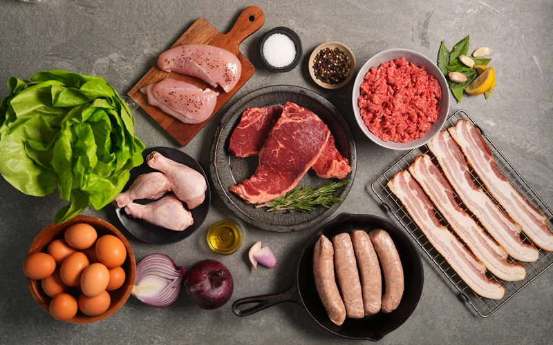 Mixed Meat, Veggie, and Egg Baskets