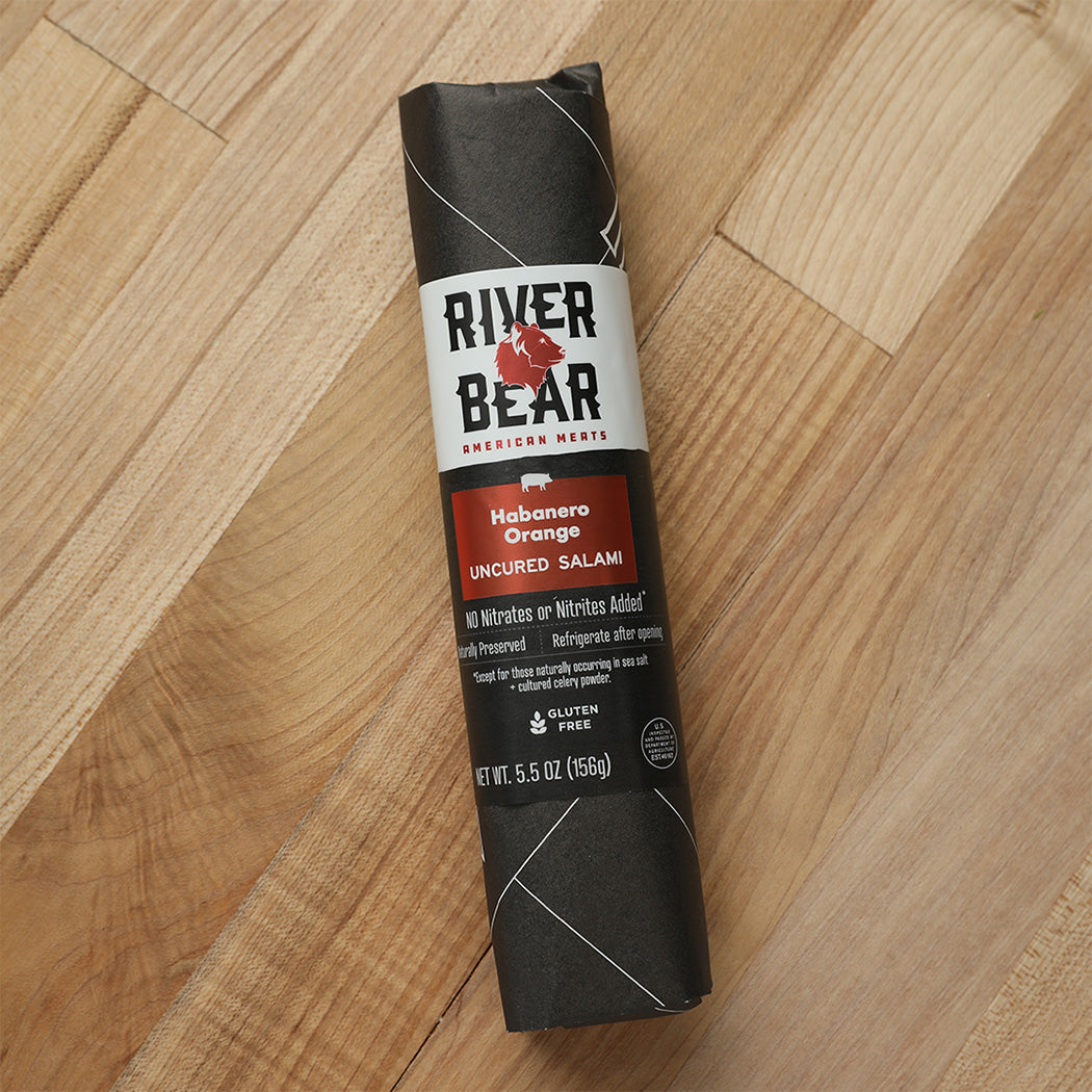 River Bear - Habanero Orange Pork Salami (5.5 oz.)