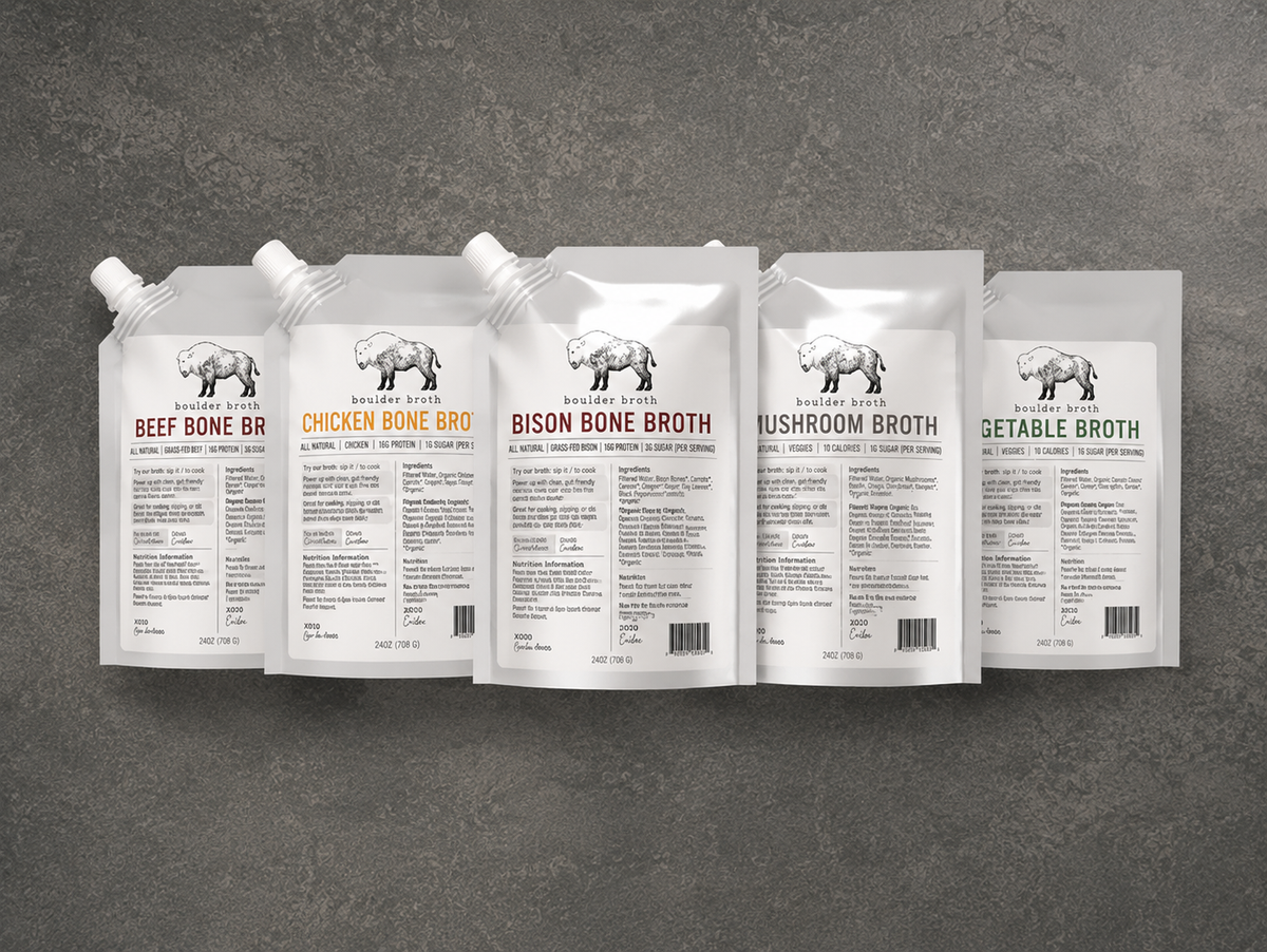 Boulder Bone Broth - 5 Pack Bundle