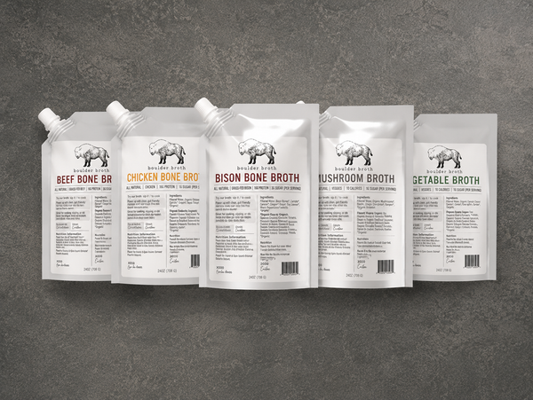 Boulder Bone Broth - 5 Pack Bundle