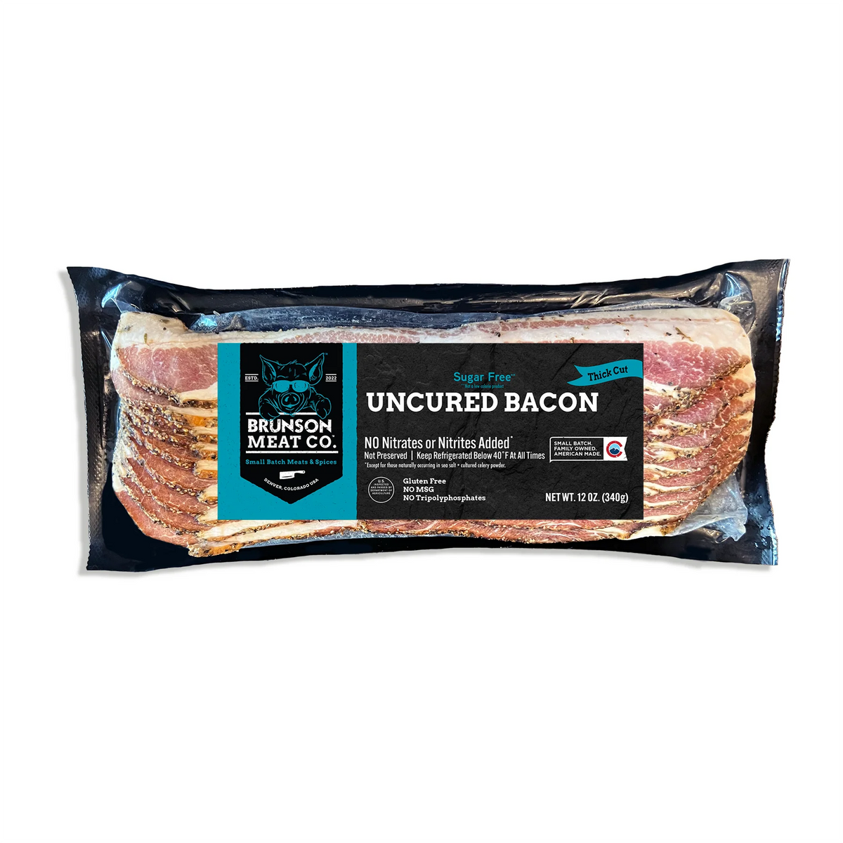 Brunson Bacon - Sugar Free (12 oz.)