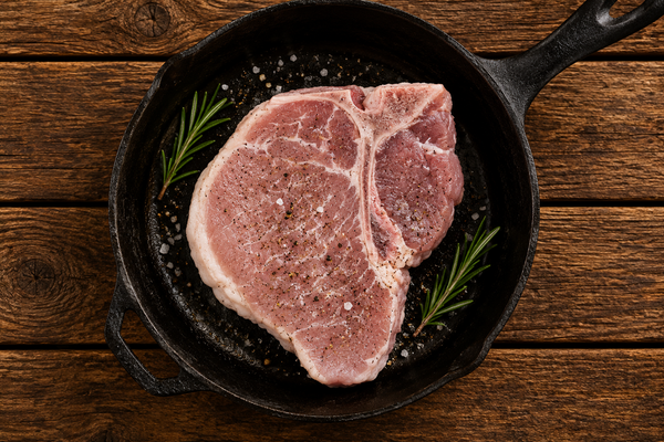 Porterhouse Pork Chops - 2 Per Pack (1.50-1.75 lbs.)