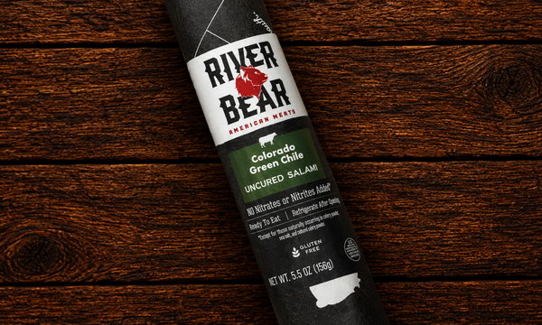 River Bear - Beef Green Chile Salami (5.5 oz.)