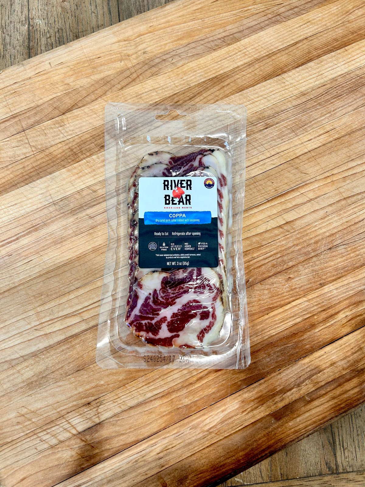 River Bear  - Pork Coppa Charcuterie (3 oz.)