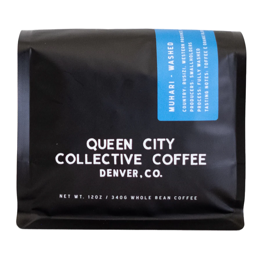 Queen City Coffee - Muhari Washed Rwanda (10oz.)