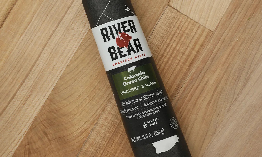 River Bear - Beef Green Chile Salami (5.5 oz.)