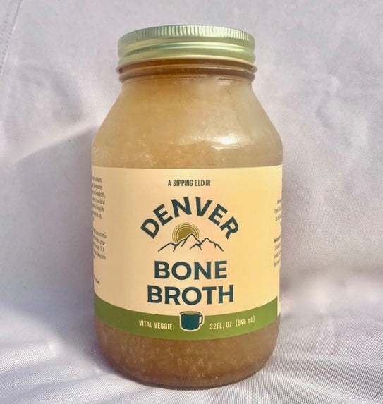 Denver Bone Broth - Vital Veggie Broth - 32oz Jars